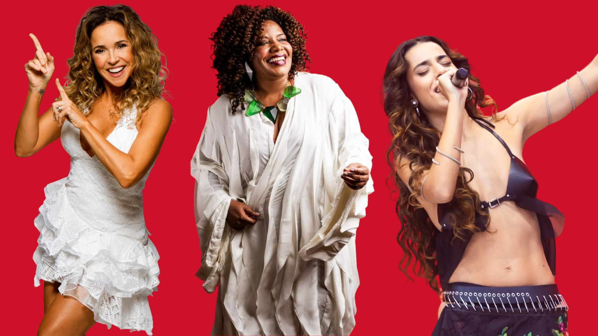 Daniela Mercury, Margareth Menezes e Marina Sena são destaques do Tum Festival