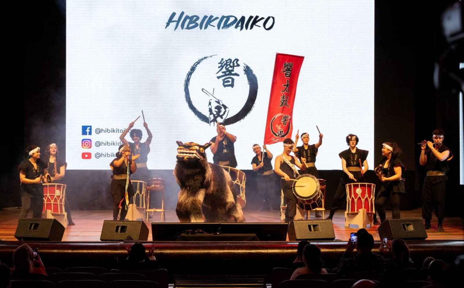 Grupo de percussão japonesa de Itajaí fará espetáculo gratuito no sábado (2)