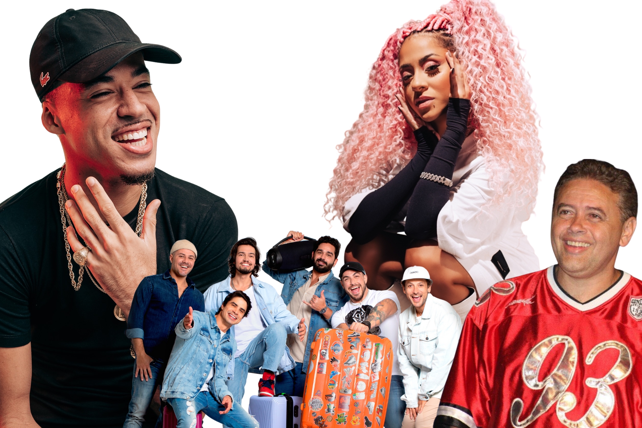 L7nnon, Atitude 67, Lourena e DJ Marlboro são atrações do Rosa Music Festival, em Imbituba