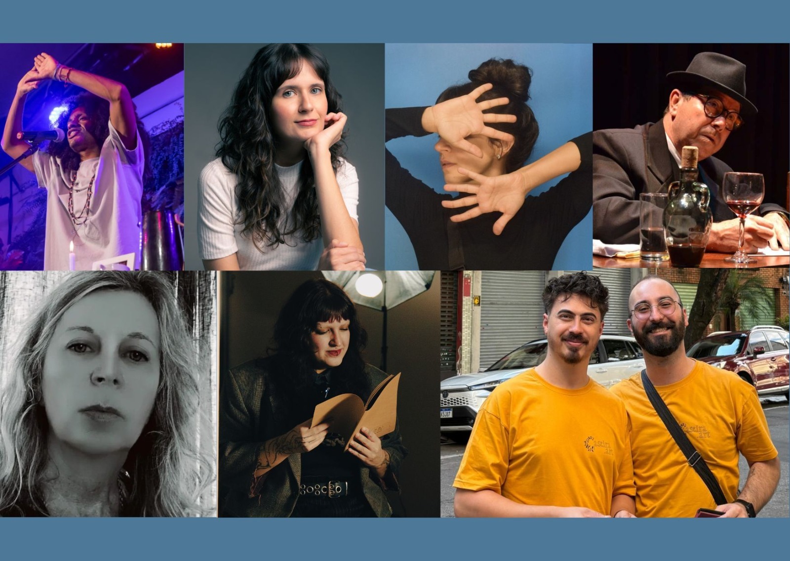 Maior evento dedicado à poesia de Itajaí acontece neste sábado (25) com atrações nacionais