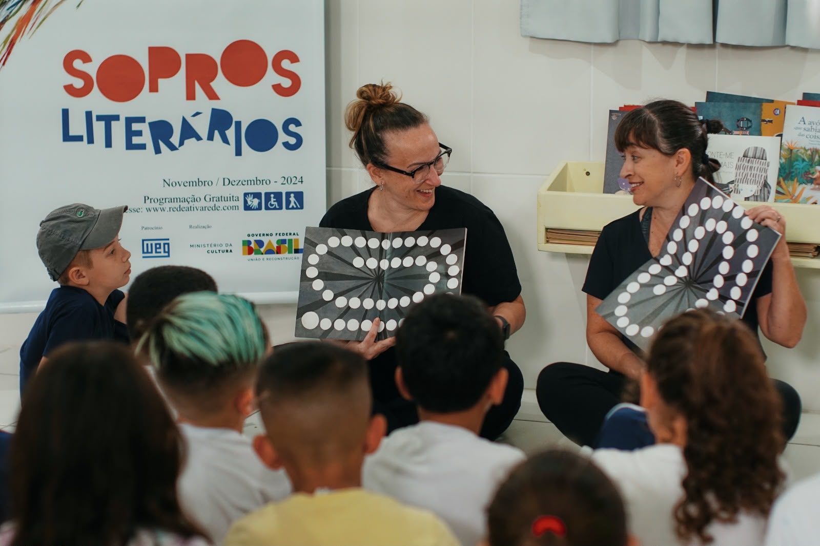 Sopros Literários chega à 6ª edição com programação gratuita em escolas públicas de Itajaí