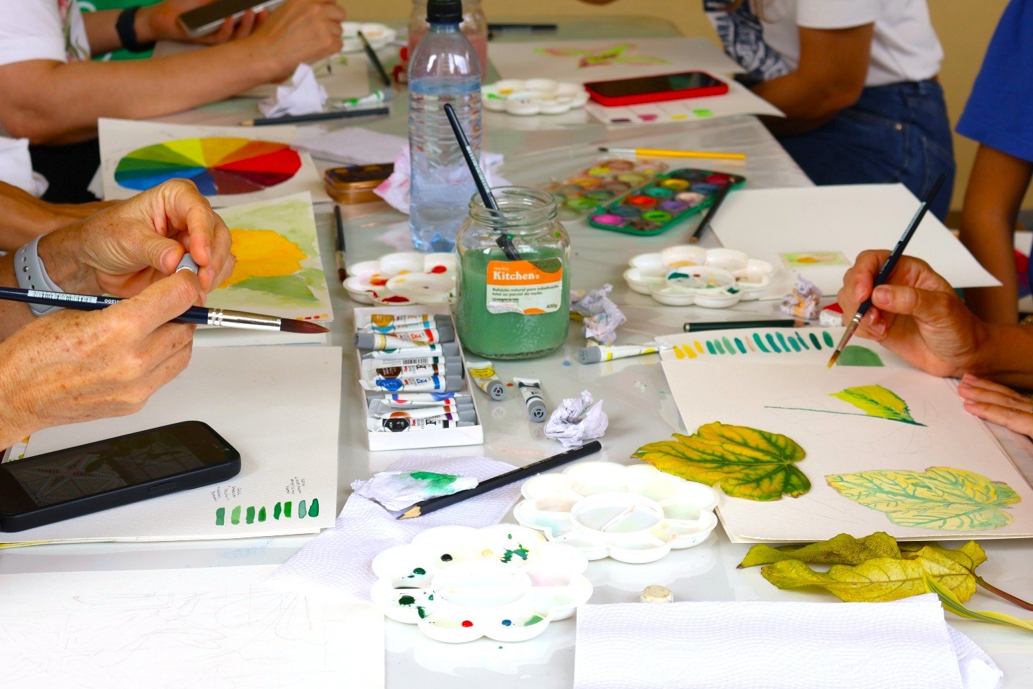 Inscrições abertas para oficina de aquarela gratuita em Florianópolis